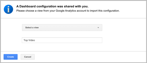 importer la configuration