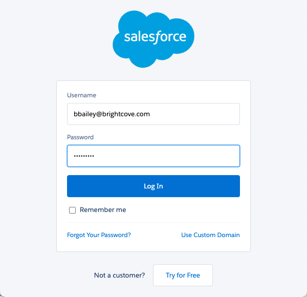 Connexion Salesforce