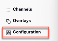 Aller à la configuration