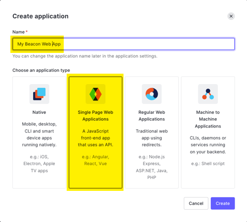 créer une application d'une seule page avec un formulaire rempli