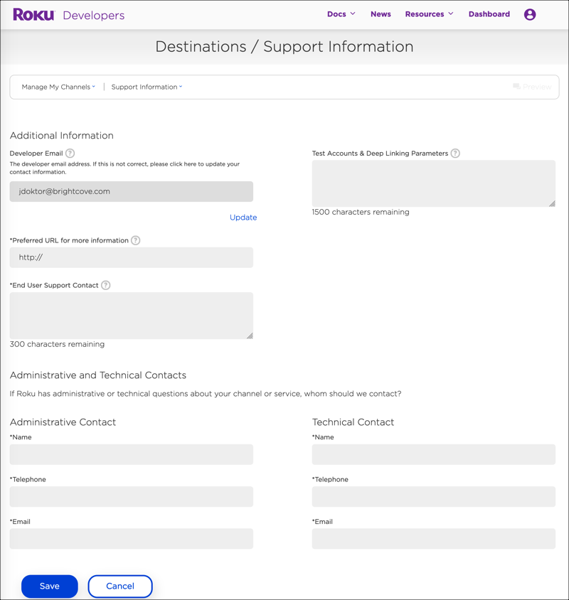 Informations d'assistance